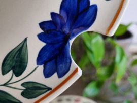 Boerenbont 418 Societe Ceramique set van 1x Soepterrine & 2x Dekschaal-Terrine (creme)