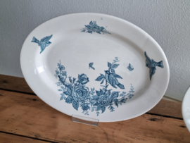 Nimy Belgium met Vogel Compleet Eetservies 10p