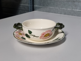 Villeroy en Boch Wild Rose Soepkom met schotel