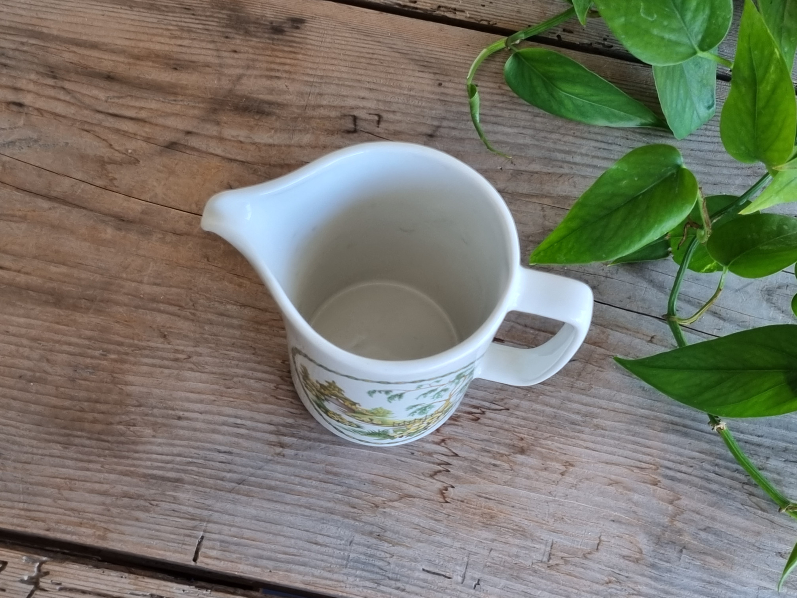 Vintage Regout Kannetje Oosterse afbeelding 0.6 liter