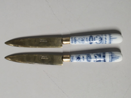 Zwiebelmuster onbekend merk set 2x Mes (1)