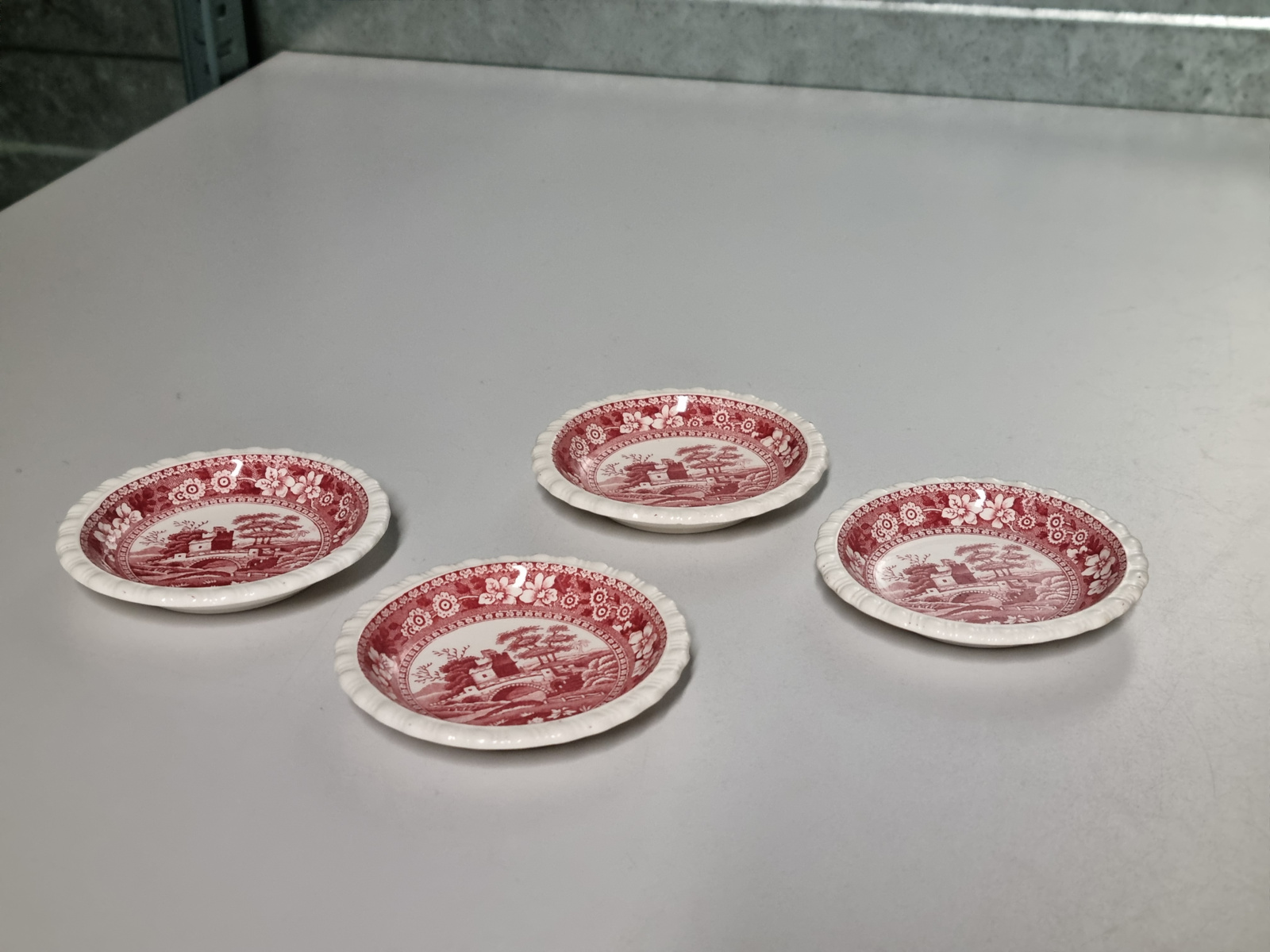 Engels Copeland Spode's Tower set 4x Theezakjeslegger