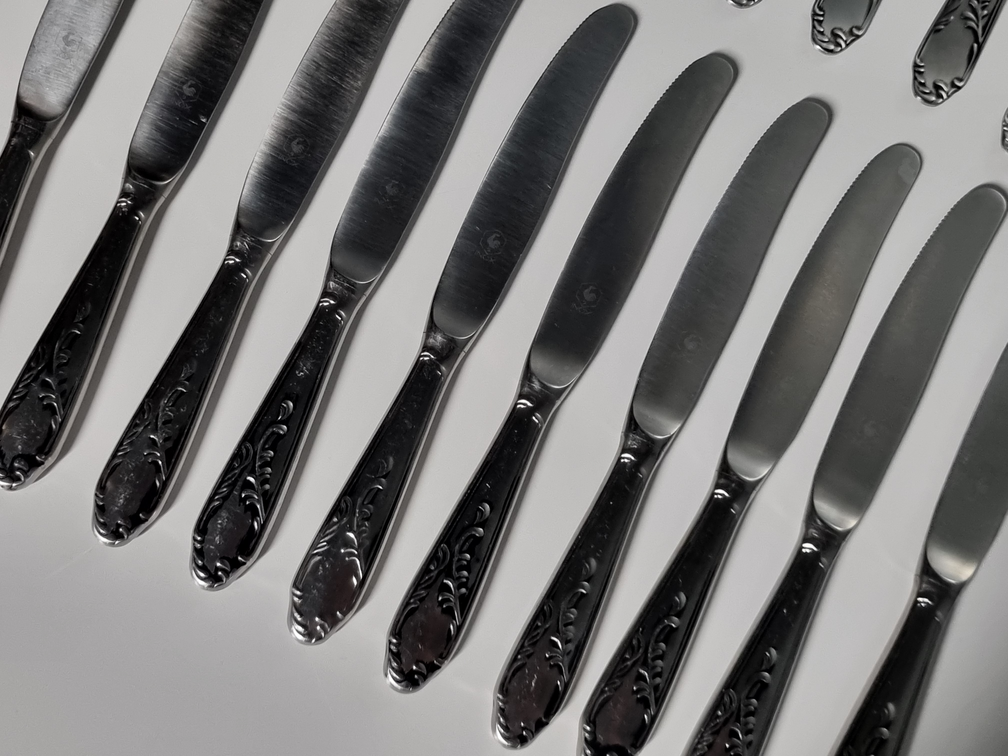 Bestekset Gallo Inox 12 personen 24 delen