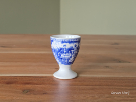 Tea Drinker Societe Ceramique blauw eierdopje (hoog model)