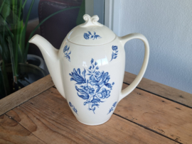 Petrus Regout Bouquet Bleu koffiepot 20 cm