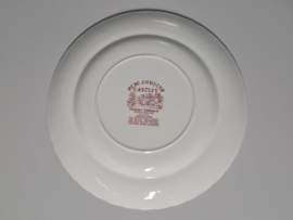 Engels rood British Anchor Olde Country Castles plat dinerbord 25,5 cm