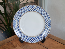 Lomonosov blauw Cobalt Net Bord 31 cm