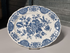 Engels Ridgway Windsor blauw ovale schaal 30,5 cm