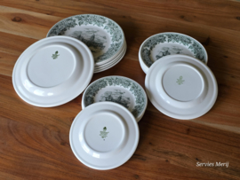 Wedgwood Metallised Hotelware borden set 18-delig hotelporselein