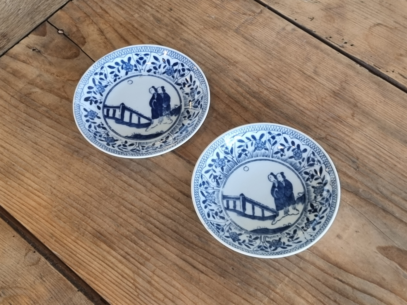 Sotje set 2x serveerschaaltje of schotel 12 cm