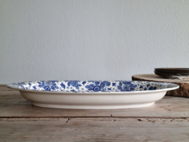Beatrix Societe Ceramique ovale Serveerschaal met brede rand 34 cm (wit)