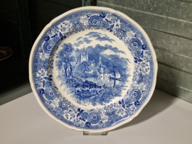 Villeroy en Boch Burgenland blauw wandbord 31 cm