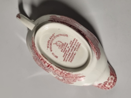 Engels rood Enoch Wedgwood Woodland Sauskom met oor