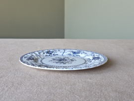 Engels blauw Johnson Bros Indies ontbijtbordje 20 cm