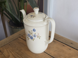 Mosa Maastricht koffiepot theepot blauwe bloem