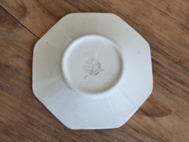 Klaproos Societe Ceramique  losse Schotel hoekig model 14,5 cm