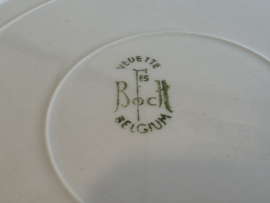 Boch Belgium Vedetta set 3x roze borden 23,5 cm