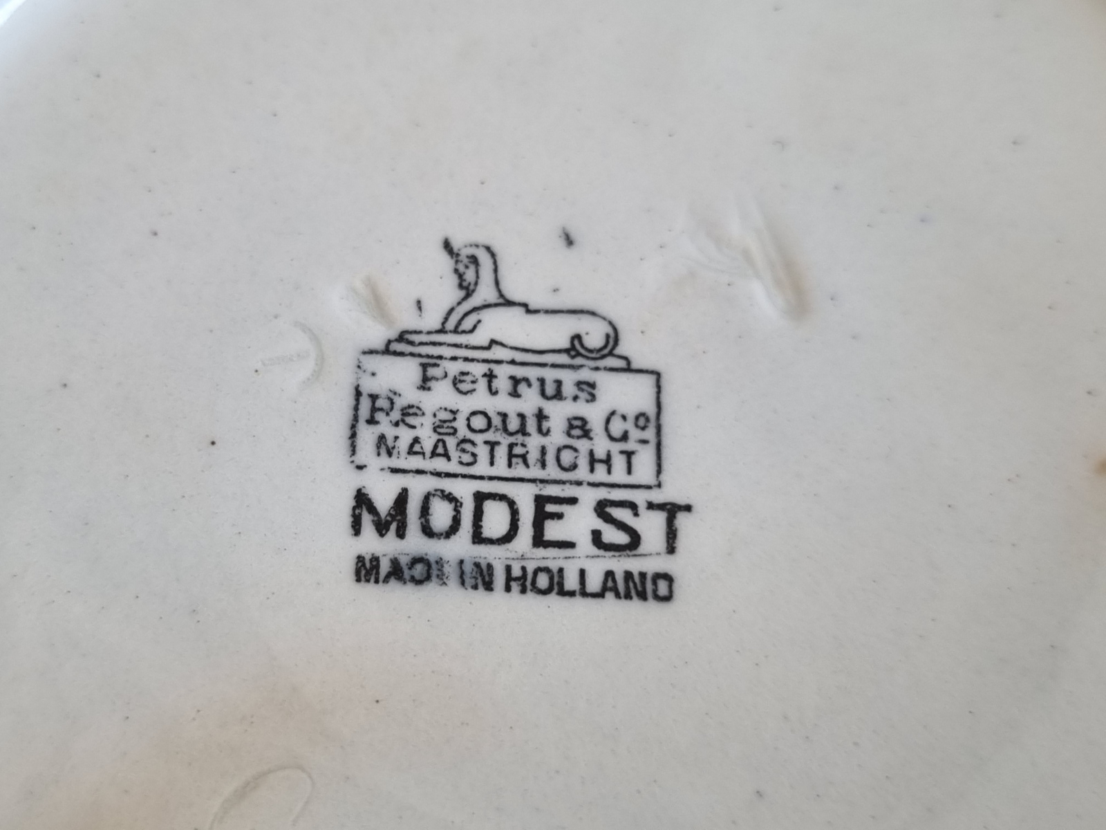 Petrus Regout Modest Botervloot