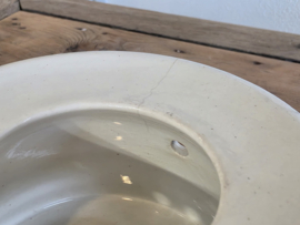 Petrus Regout wit theelicht (blind stempel, beschadiging)