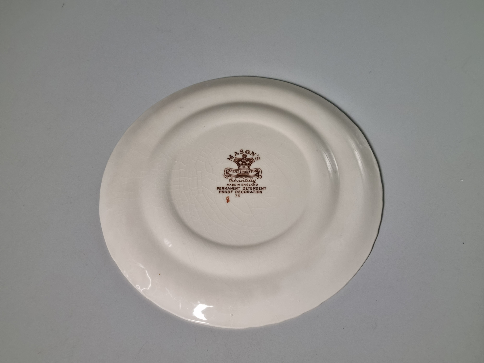 Engels bruin Mason's Chantilly Ontbijtbordje 19,5 cm