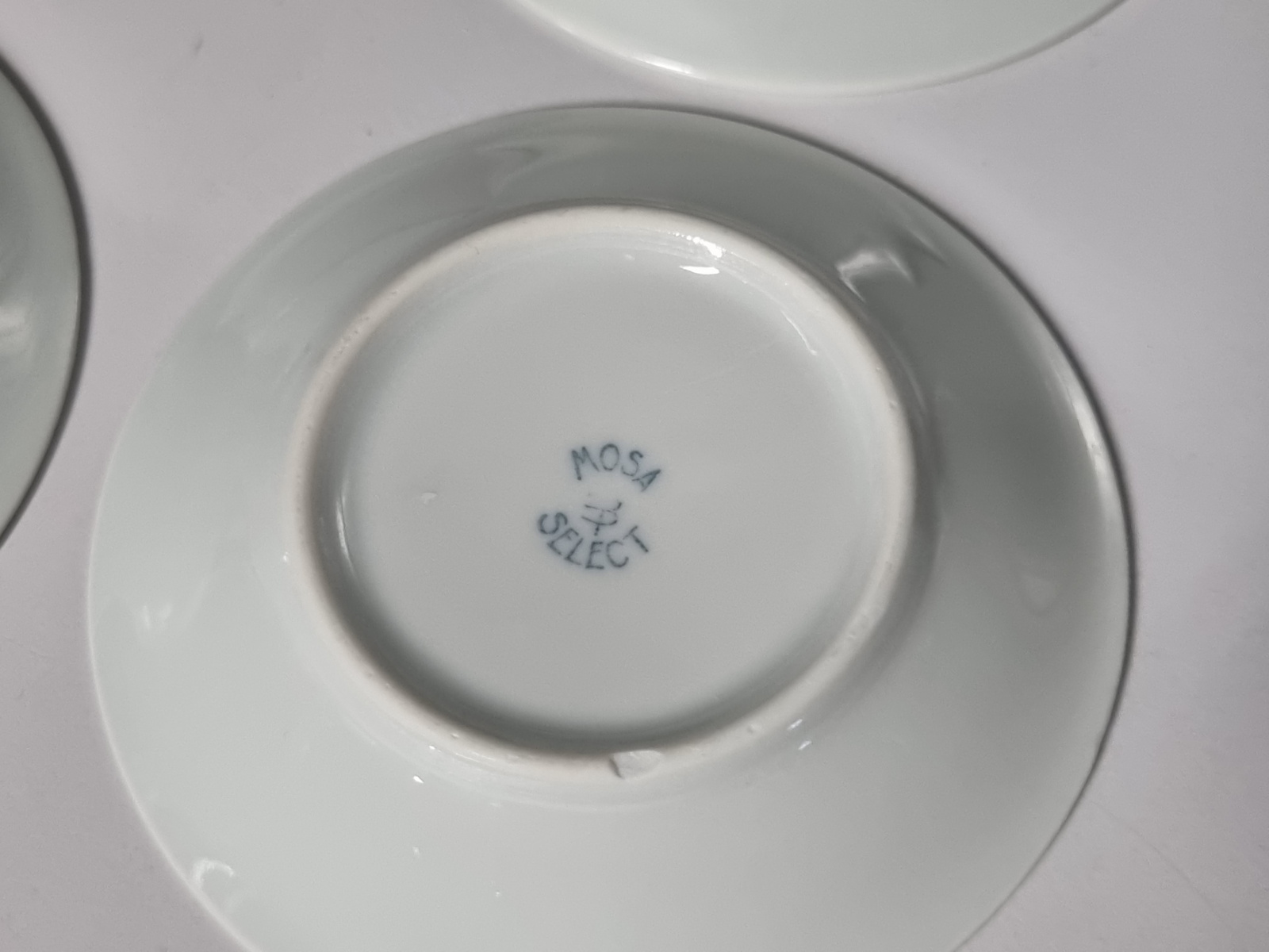 Mosa Maastricht decor Select Celadon set 4x Theezakjeslegger