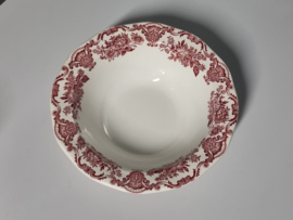 Engels rood Enoch Wedgwood Royal Homes Of Britain ronde schaal 23,5 cm