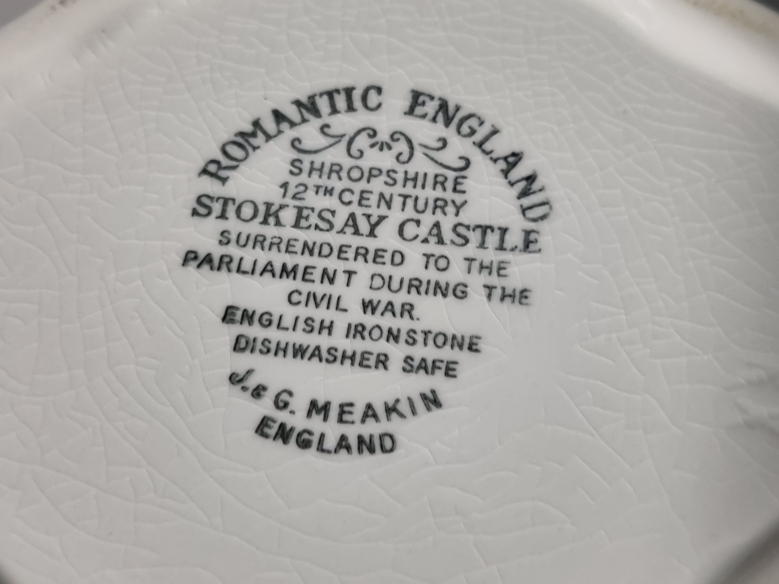 Engels rood Meakin Romantic England koffiepot zonder deksel