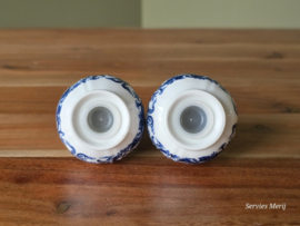 Villeroy en Boch Valeria blauw peper- en zoutstel