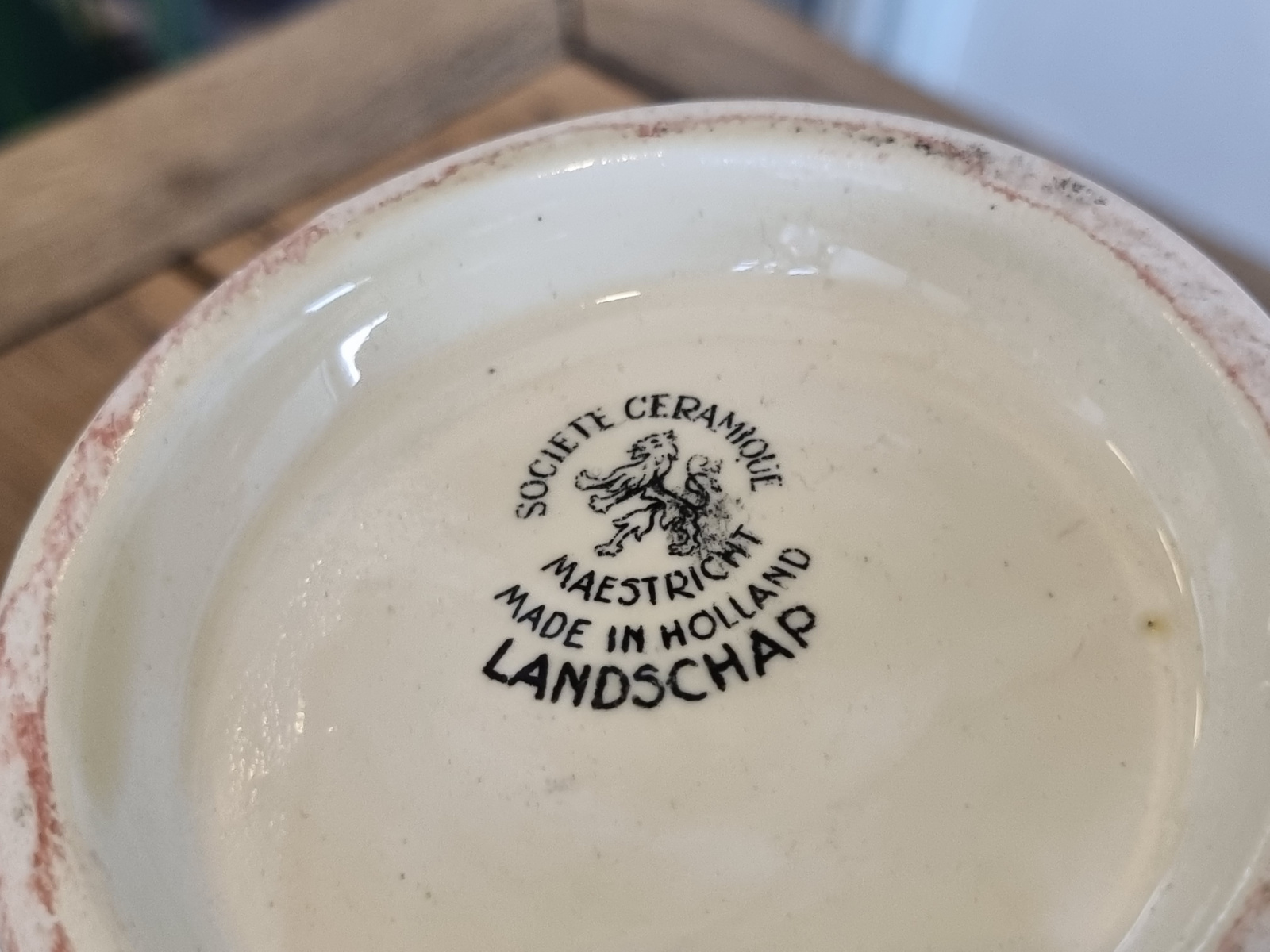 Landschap Zwart Société Céramique Koffiepot (rond model)