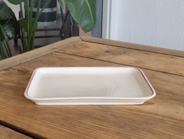 Oud Boerenbont Regout Onderbord Kaasstolp