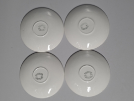 Engels rood Broadhurst The Constable Series set 4x kop en schotel