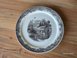 Villeroy en Boch Artemis plat dinerbord 23 cm (vogel)