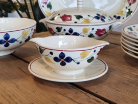 Boerenbont 417 Societe Ceramique complete set 10 delig