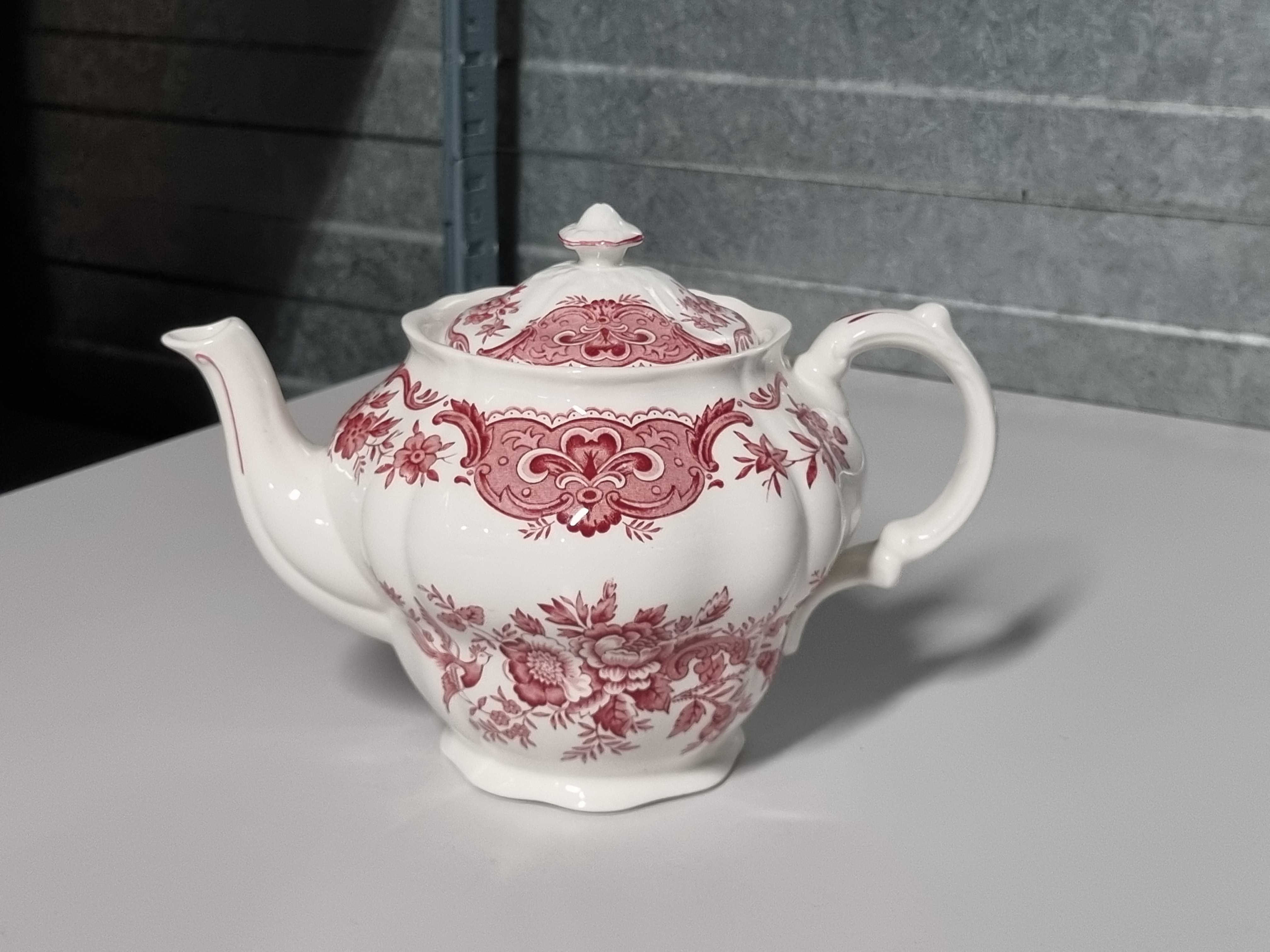 Engels rood Ridgway Windsor Theepot