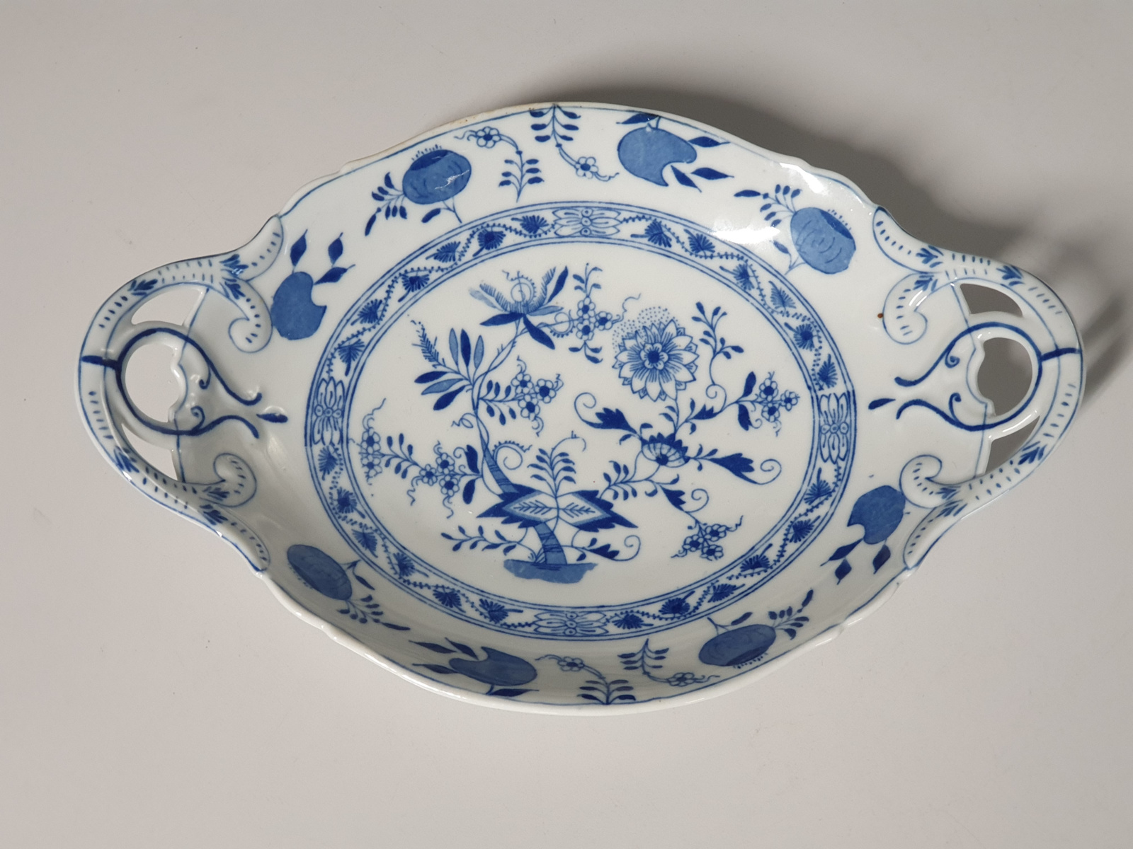 Zwiebelmuster Regout Broodschuit (2) Serveerschaal 32,5 cm