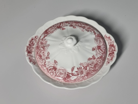 Engels rood Ridgway Woburn dekschaal terrine