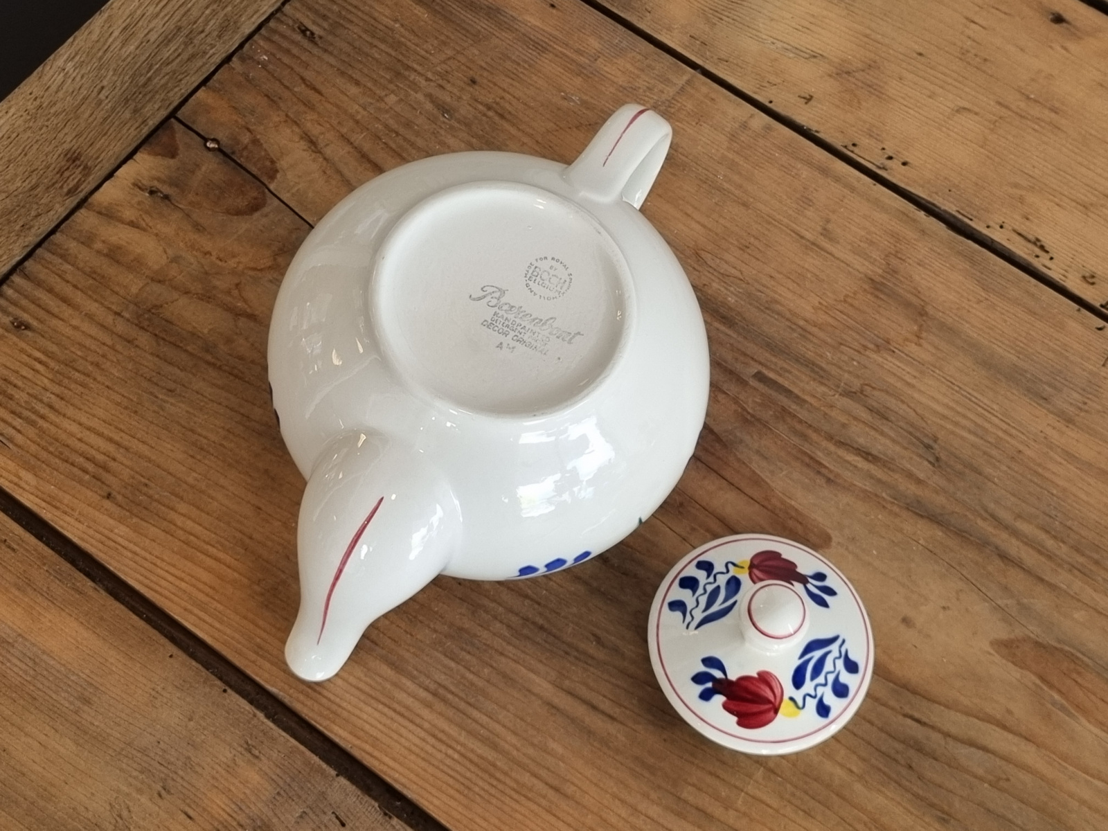 Boerenbont Boch Theepot model Zeeland 1,2 liter