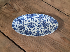 Beatrix Societe Ceramique ovaal Serveerschaaltje Belegschaaltje 25 cm (wit)