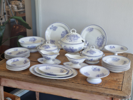Société Céramique Cilla lila Compleet Eetservies 8 personen
