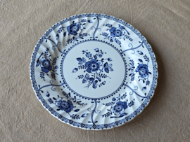 Engels blauw Johnson Bros Indies ontbijtbordje 20 cm