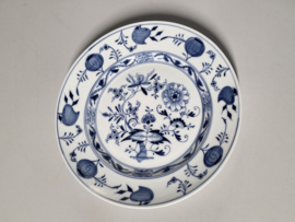 Zwiebelmuster Huttensteinach ontbijtbord (gladde rand) 20,5 cm