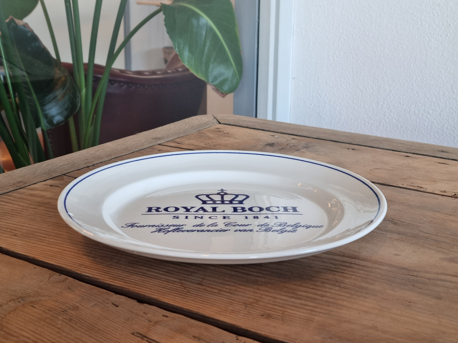 Royal Boch Belgium Dealerbord 27 cm