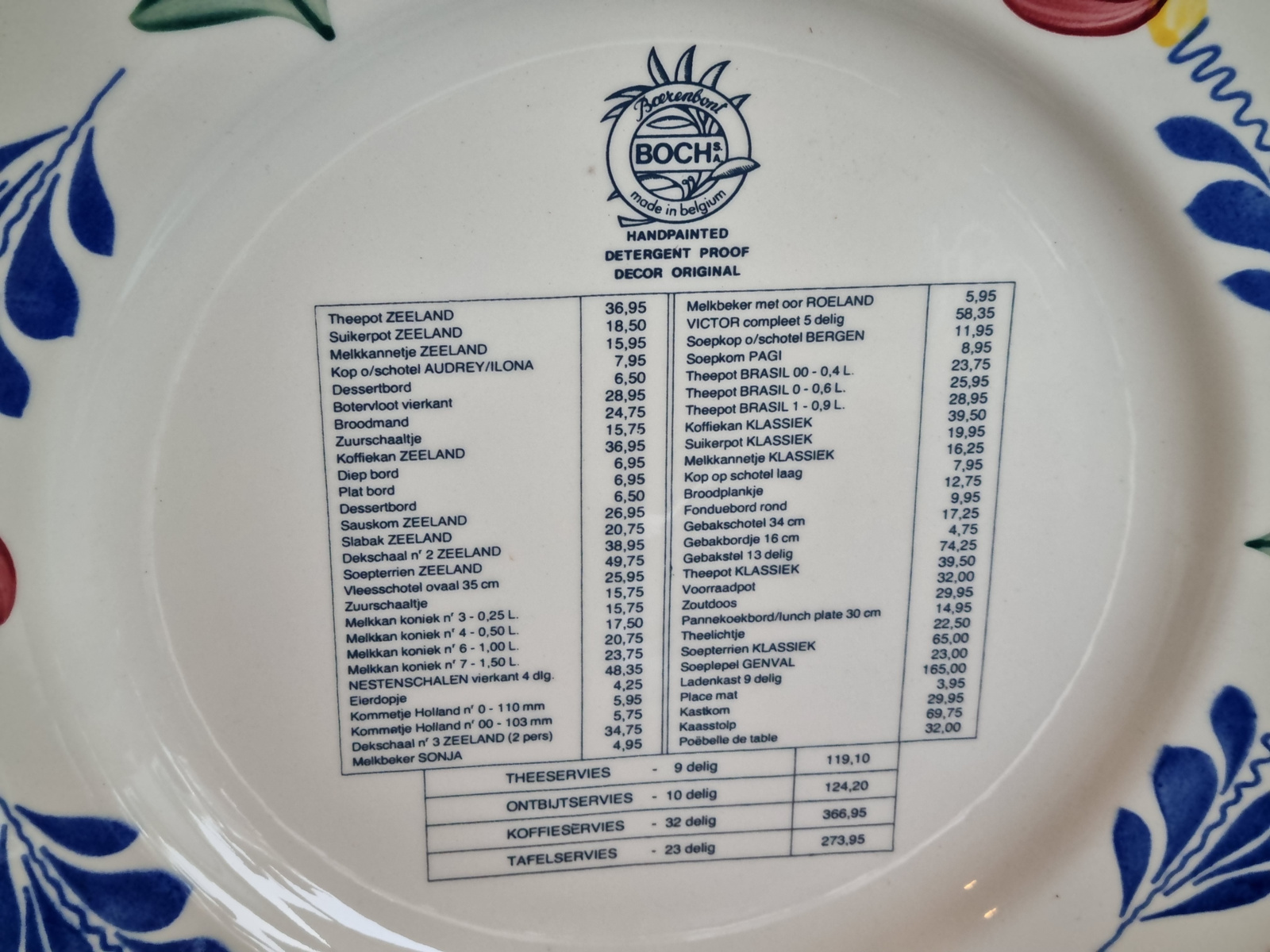 Boerenbont Boch Prijzenbord