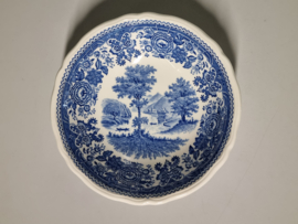 Villeroy en Boch Burgenland blauw rond schaaltje 16 cm