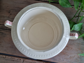 Boerenhoeve Rood Societe Ceramique Onderkant Soepterrine (zonder deksel)