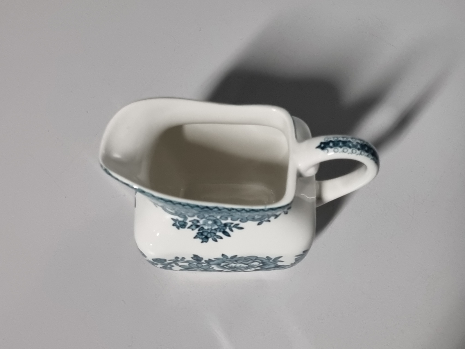 Engels petrol Enoch Wedgwood Asiatic Pheasants Schenkkannetje 9 cm