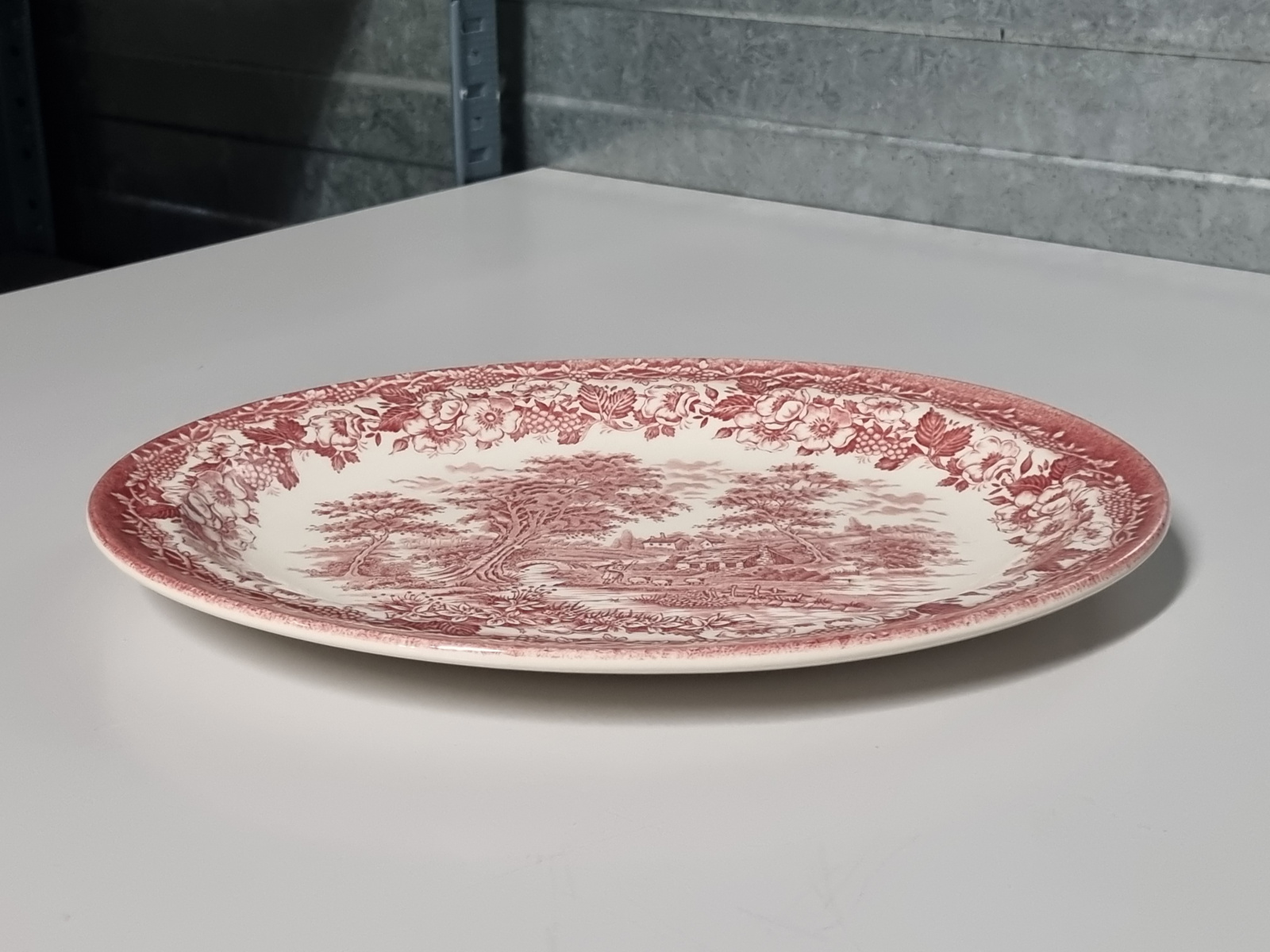 Engels rood EIT England ovale schaal 29 cm (herder)