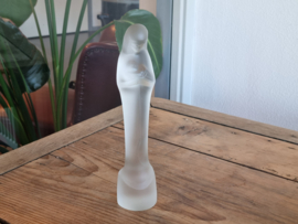Verkocht = Leerdam Glas Stef Uiterwaal Madonna kleine maat 24 cm