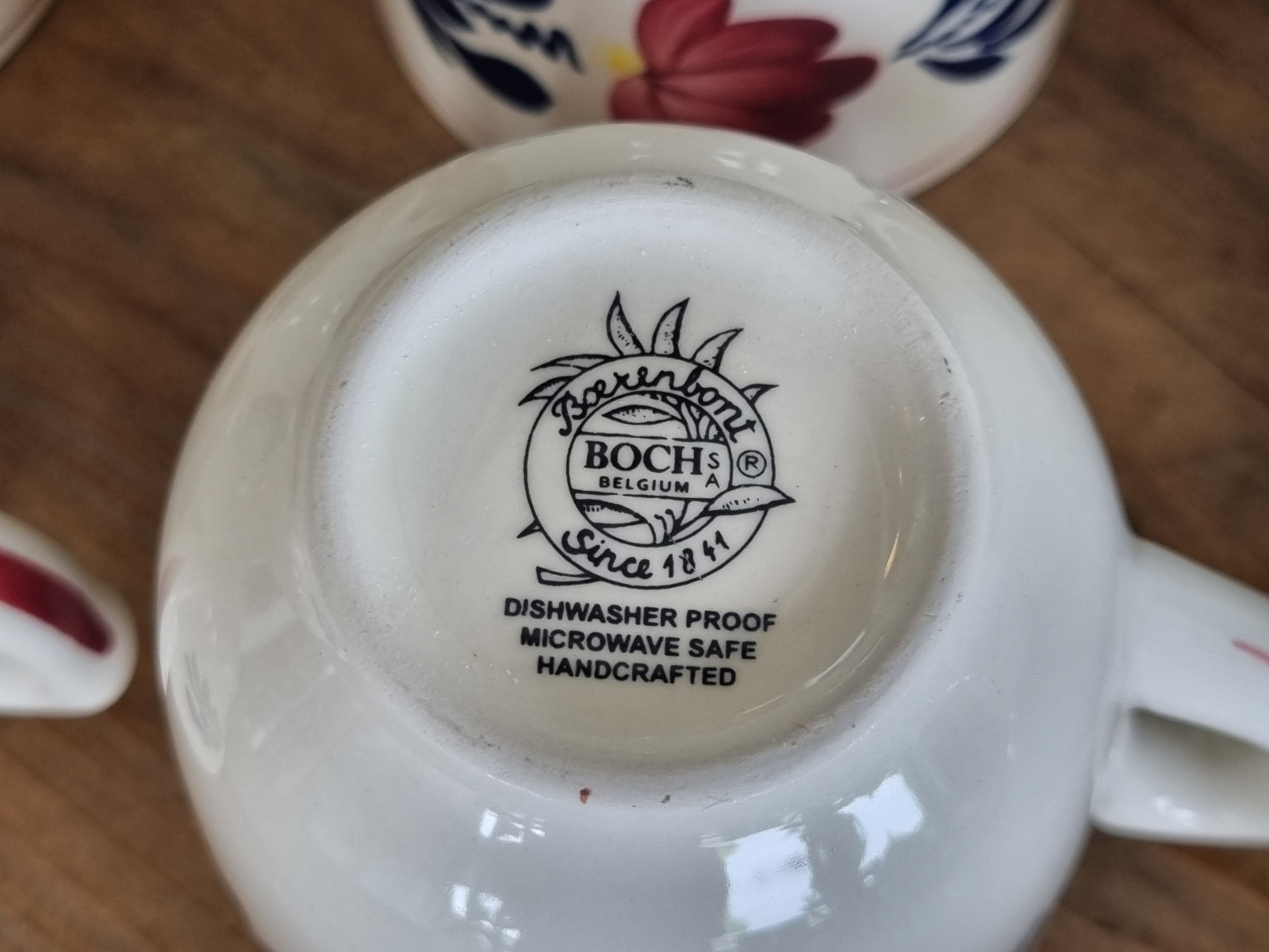 Boerenbont Boch set 6x Beker, Mok met oor