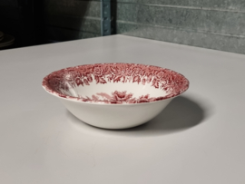 Engels rood Country Style schaaltje 17,5 cm